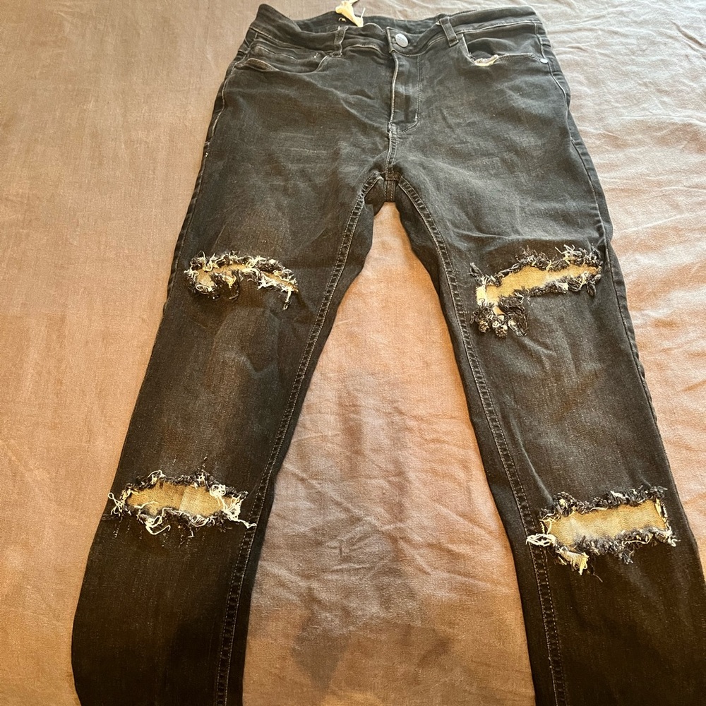 Barbell Stretchy Jeans for Athletes